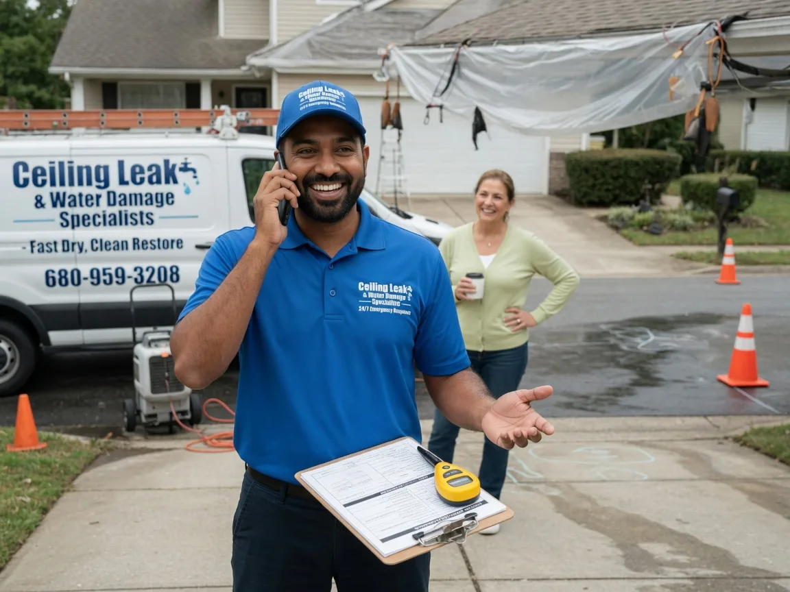 Ceiling Leak Cleanup Kings Mountain, KY FAQs